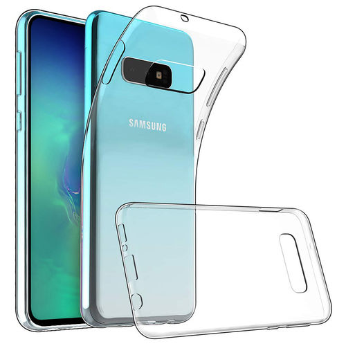 Flexi Slim Gel Case for Samsung Galaxy S10e - Clear (Gloss Grip)